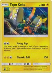 Tapu Koko - SM31 - Holo Promo (Tapu Koko Pin Collection Box)