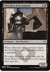 Merciless Executioner - Fate Reforged