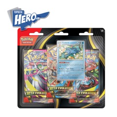 Pokemon Mega Evolution ME01- 3pk Blister Golduck