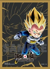DRAGON BALL SUPER FUSION WORLD - STANDARD SIZE SLEEVES (64ct) - Vegeta (Mini)