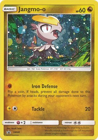 Jangmo-o - SM40 - Holo Promo
