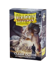 Dragon Shield - Clear Outer - 100 Matte Sleeve