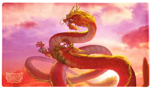 Wood Dragon 2024 playmat + tube