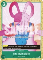 I'm invincible - ST11-005 - Promo - Commun