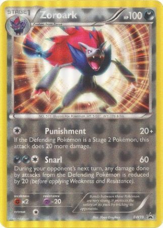 Zoroark - BW19 - Promotional