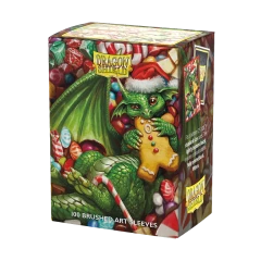 Dragon Shield Brushed Art Sleeves: Christmas 2024