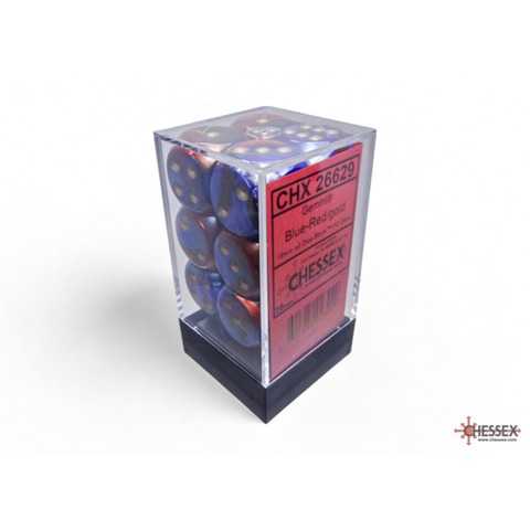 GEMINI 12D6 BLUE-RED/GOLD 16MM
