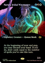 Narset, Jeskai Waymaster - Foil - Borderless