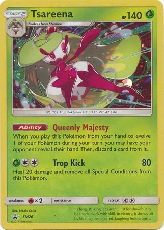 Tsareena - SM26 - Holo Promo