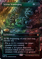 Sylvan Scavenging - 0342 - Borderless - Foil