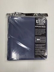 KL Distribution - 12 Pocket Zippered Blue Binder 480 Cards
