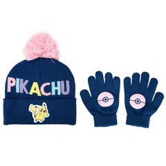 Tuque Pikachu Bleu