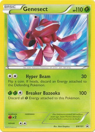 Genesect - BW101 - Promotional