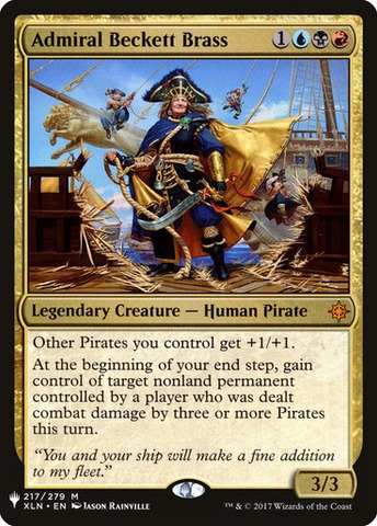 Admiral Beckett Brass