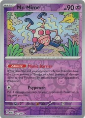 Mr. Mime - 122/165 - Rare - Reverse Holo