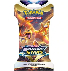 Sword & Shield - Brilliant Stars Sleeved Booster Pack - Charizard