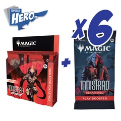 Innistrad Remastered - COMBO #3 - Collector Booster Box + 6 Play Booster Packs