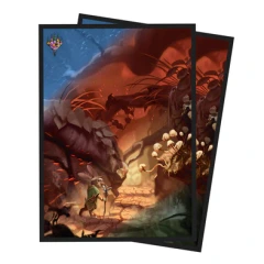 Ultra Pro - Magic The Gathering: Bloomburrow - 100Ct Matte Deck Protector Sleeves Green/Forest