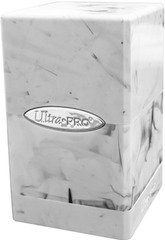 UltraPro - Satin Tower Deck Box- Marble Black and White