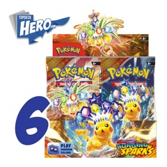 Scarlet & Violet - Surging Sparks Booster Box Case (6 Boxes)