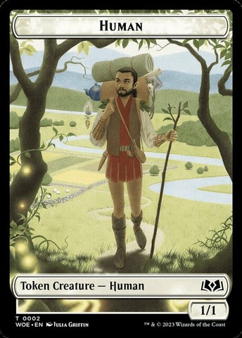 Human Token - Foil