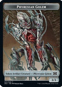 Phyrexian Golem Token
