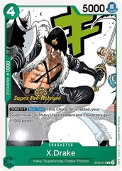 X Drake - ST02-014 - C - (Super Pre-Release Stamp)