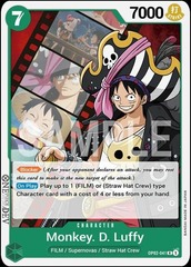 Monkey D. Luffy (ST11 Non-Foil) - OP02-041 - R