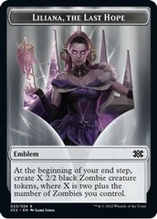 Liliana, the Last Hope Emblem - Foil