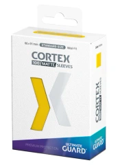 Ultimate Guard - Cortex Sleeves - Standard Size (100ct) Matte Yellow
