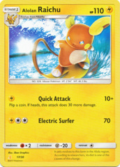 Alolan Raichu - 17/30 - SM Trainer Kit (Alolan Raichu)