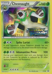 Chesnaught - XY68 Staff Holo Promo