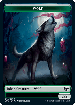 Wolf Token - 014 - Foil