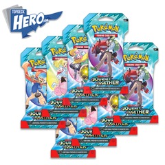 Pokemon Scarlet & Violet - Journey Together - Sleeved Booster Pack - Set of 8 Boosters