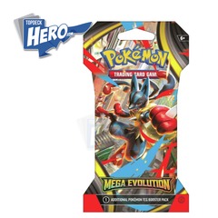 Pokemon Mega Evolution Sleeved Pack - Mega Lucario ex