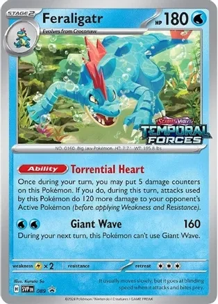 Feraligatr - SVP089 - Prerelease Promo