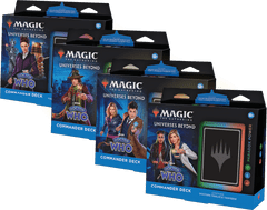 Universes Beyond: Doctor Who Commander Deck (Set of 4)