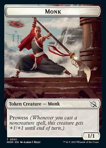 Monk Token - Foil