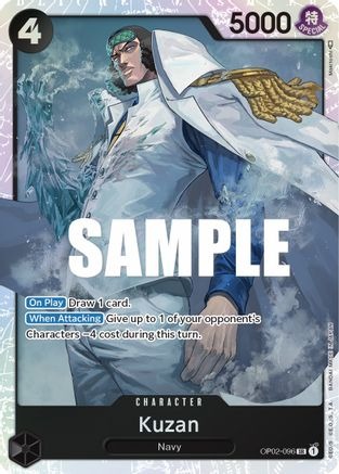 Kuzan - OP02-096 - SR