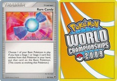 Rare Candy - 102/106 - Stephen Silvestro 2009 World Championship Card