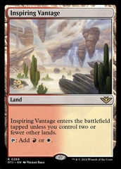 Inspiring Vantage - Prerelease Foil - OTJ