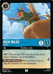 Nick Wilde - Sly Fox - 150/204 - Uncommon - Cold Foil