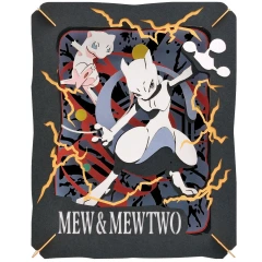 Pokemon - Paper Theater - Mew & Mewtwo