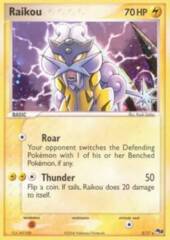 Raikou - 3/17 - Holo Rare