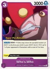 Who's Who - ST04-010 - C - (Super Pre-Release Stamp)