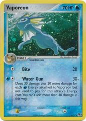 Vaporeon - 6/17 - Holo Rare