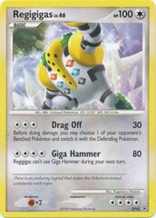 Regigigas - DP40 - Non-Holo Promo