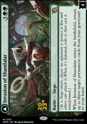 Invasion of Shandalar - Prerelease Foil
