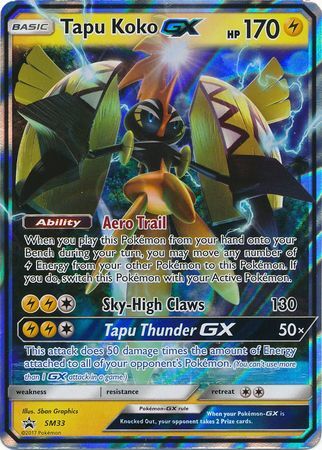 Tapu Koko GX - SM33 - Promo