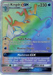 Kingdra GX - SM155 - Secret Rare Promo